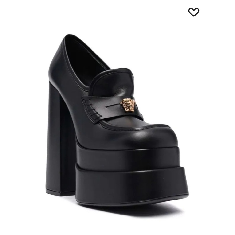 Versace Platform Loafers, worn only a few times almost brand new! - Picture 2 of 3